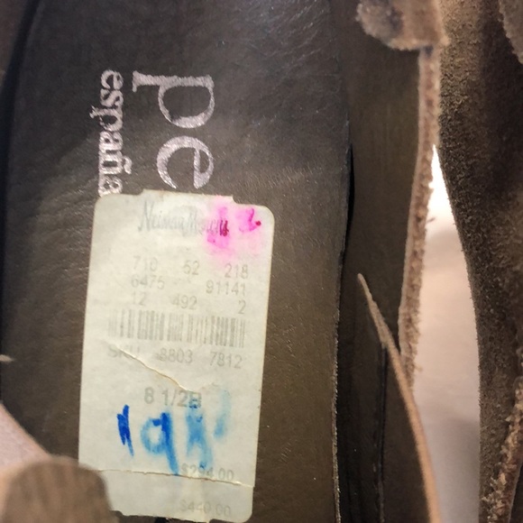 Pedro Garcia Brown Suede Ankle Booties - Picture 6 of 8